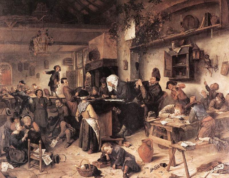 Jan Steen The Village School